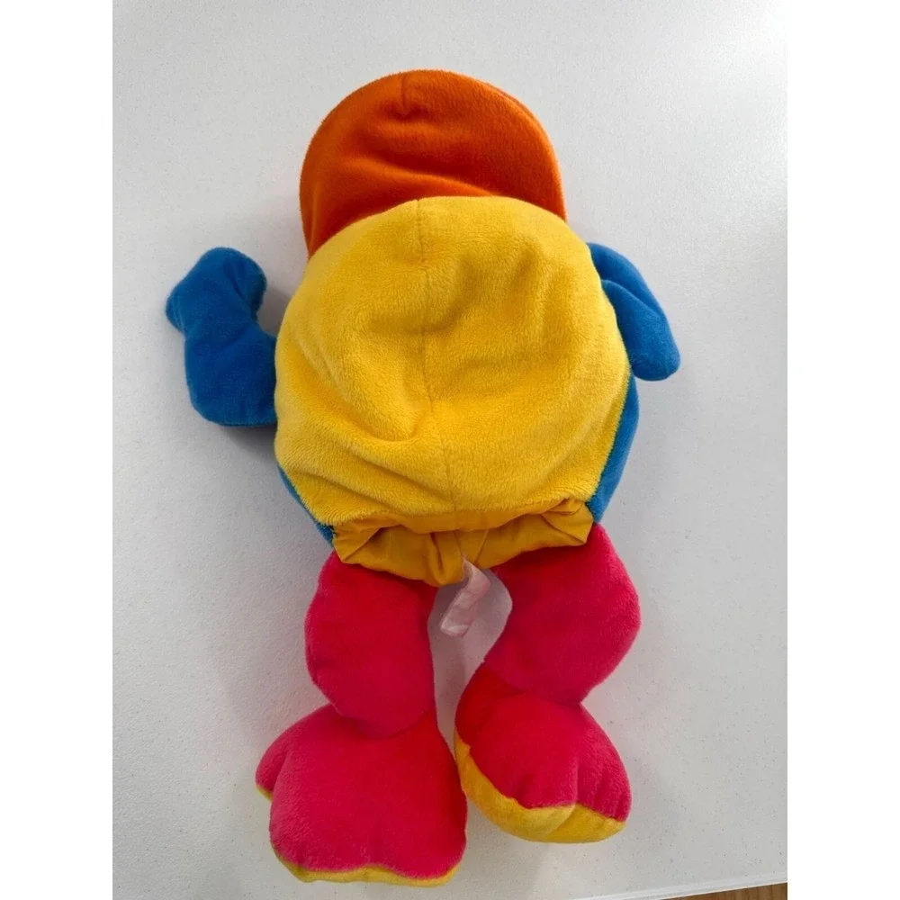 Commonwealth Colorful Plush Frog Toy Hook‎ Loop Mouth Bright Multicolor Design